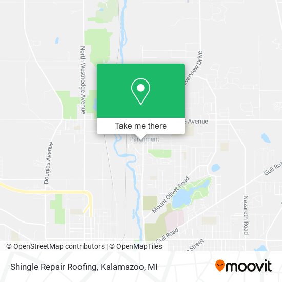 Shingle Repair Roofing map