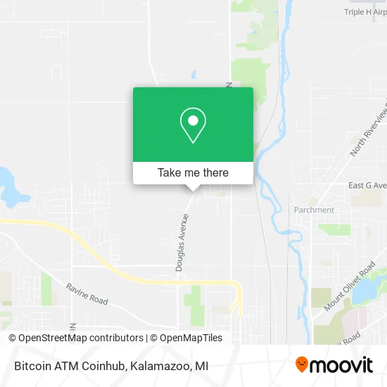 Bitcoin ATM Coinhub map