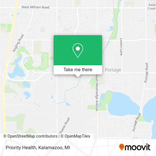 Priority Health map