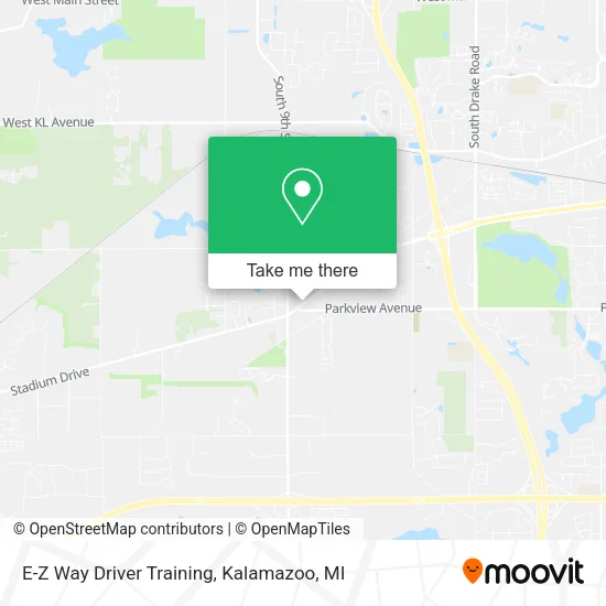 Mapa de E-Z Way Driver Training