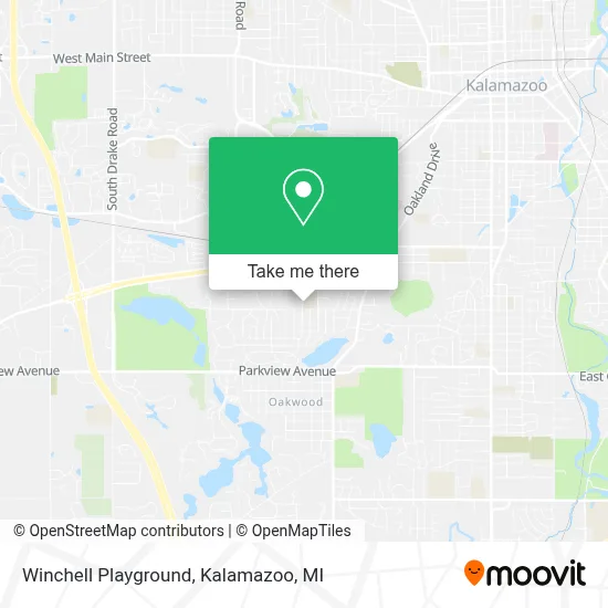 Winchell Playground map