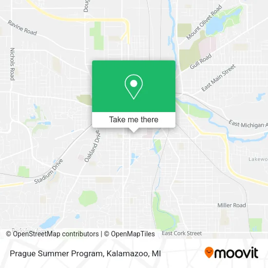 Mapa de Prague Summer Program