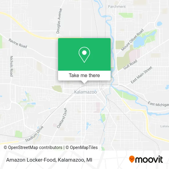 Mapa de Amazon Locker-Food