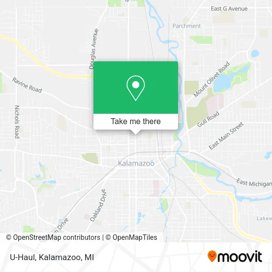 Mapa de U-Haul