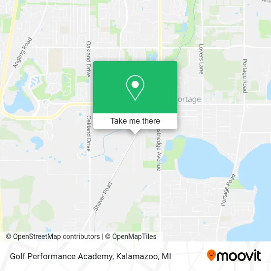 Golf Performance Academy map