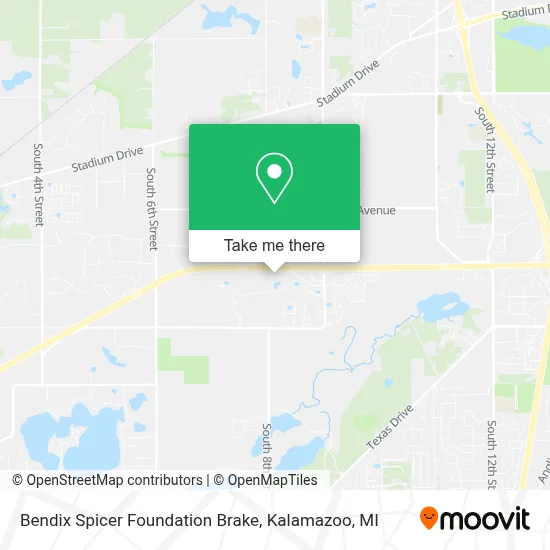 Bendix Spicer Foundation Brake map