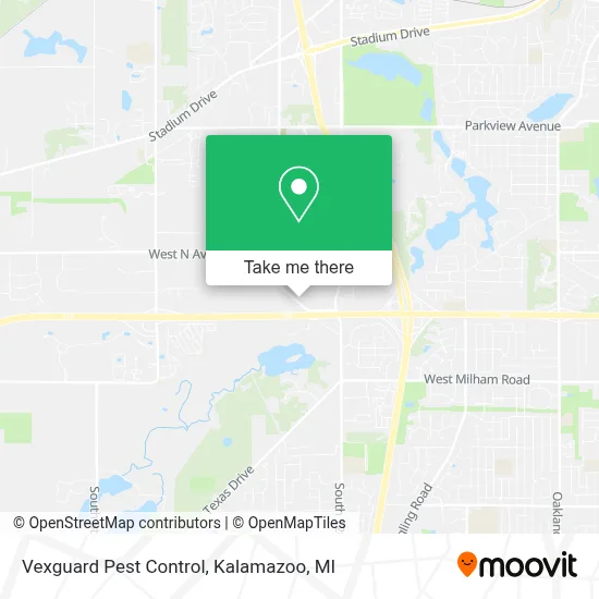 Vexguard Pest Control map