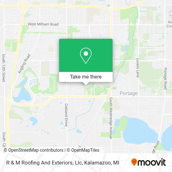 R & M Roofing And Exteriors, Llc map