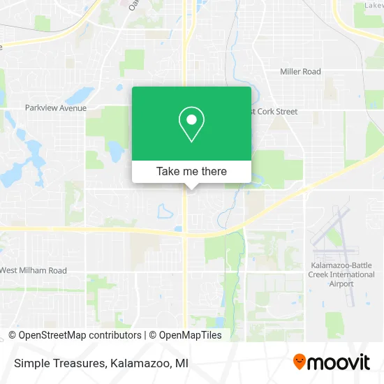 Simple Treasures map