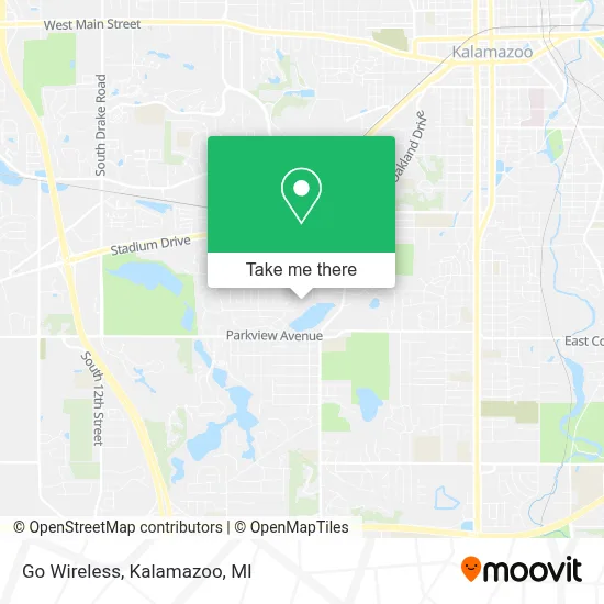 Go Wireless map