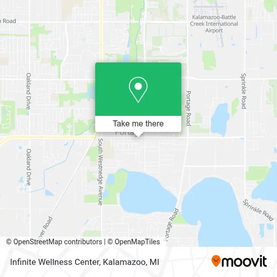 Infinite Wellness Center map