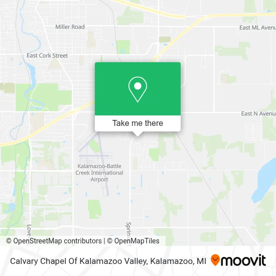 Calvary Chapel Of Kalamazoo Valley map