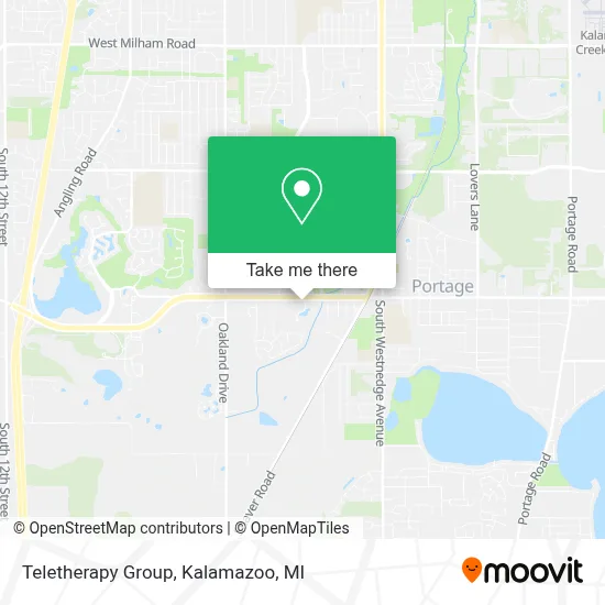 Teletherapy Group map