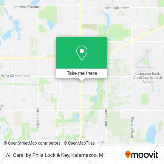 All Cars: by Phils Lock & Key map