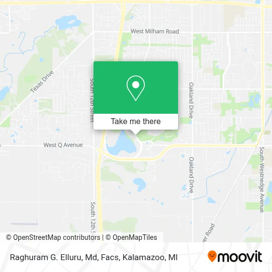 Raghuram G. Elluru, Md, Facs map