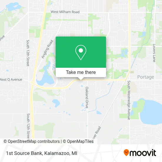 1st Source Bank map