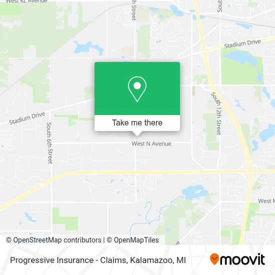 Progressive Insurance - Claims map