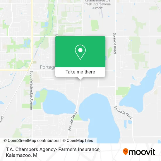T.A. Chambers Agency- Farmers Insurance map