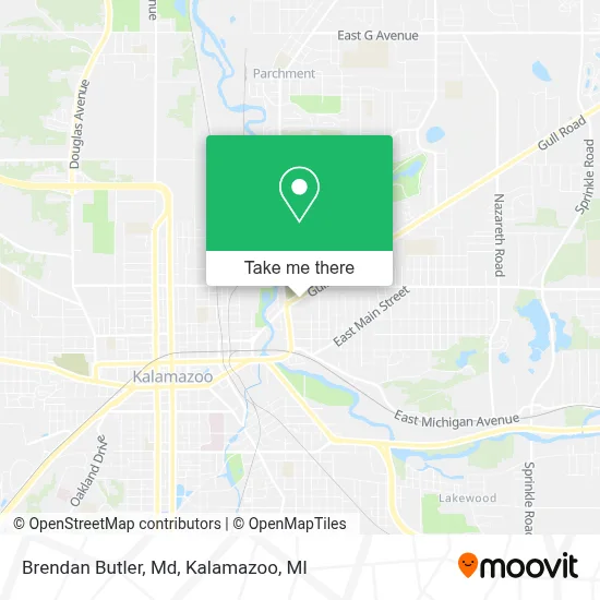 Brendan Butler, Md map