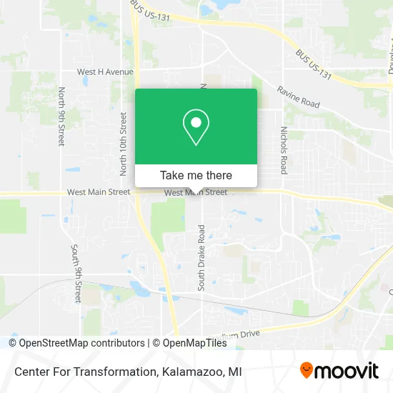 Center For Transformation map