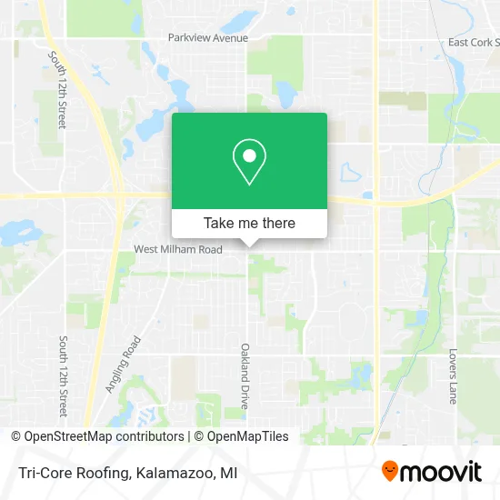 Tri-Core Roofing map