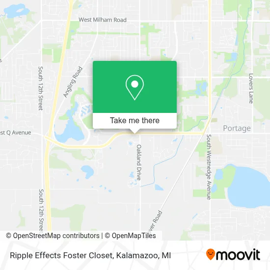 Ripple Effects Foster Closet map