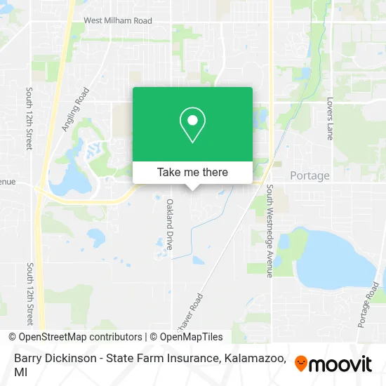 Barry Dickinson - State Farm Insurance map