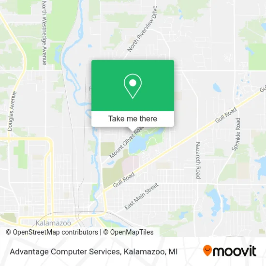 Advantage Computer Services map
