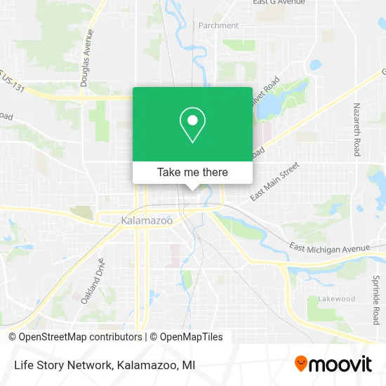 Life Story Network map