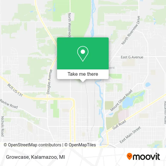 Growcase map