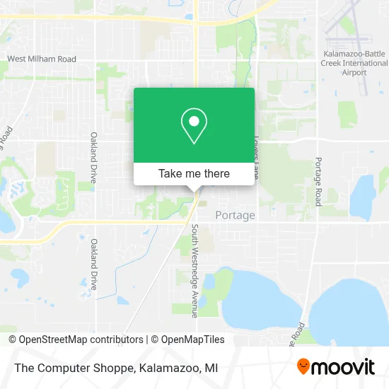 The Computer Shoppe map