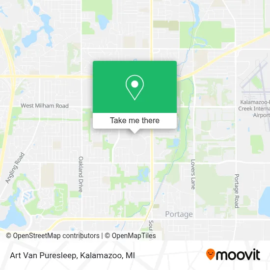 Art Van Puresleep map