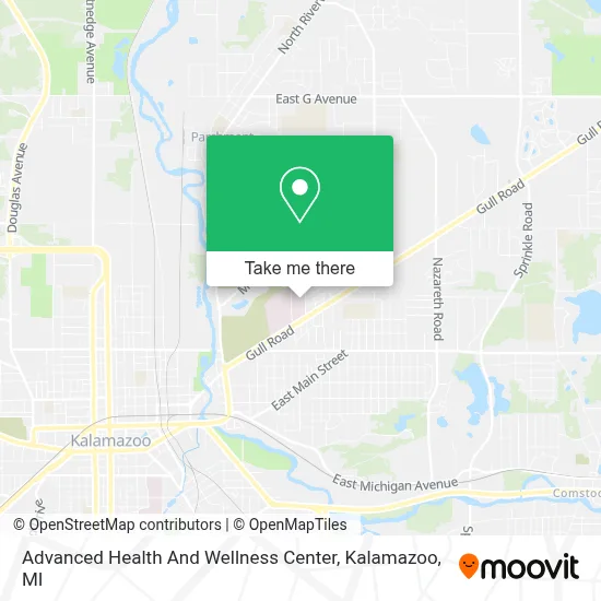 Advanced Health And Wellness Center map