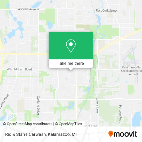Ric & Stan's Carwash map