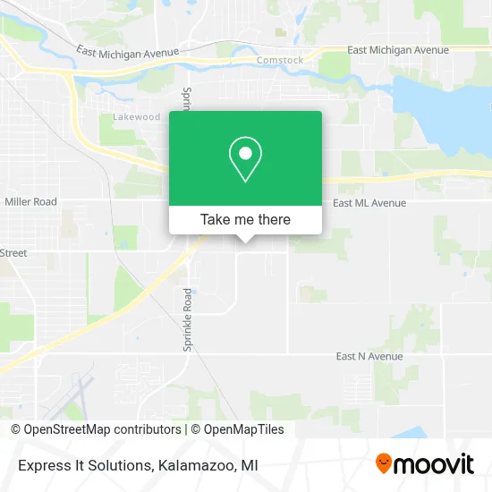 Express It Solutions map