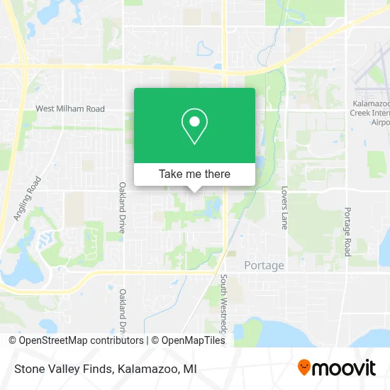 Stone Valley Finds map