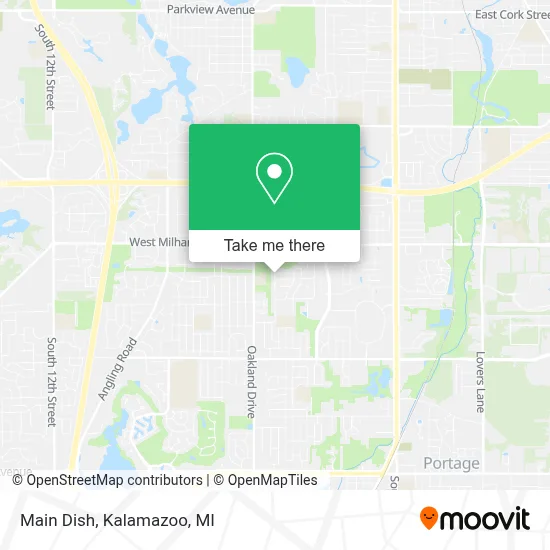 Main Dish map