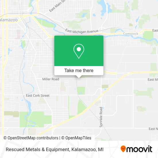 Rescued Metals & Equipment map