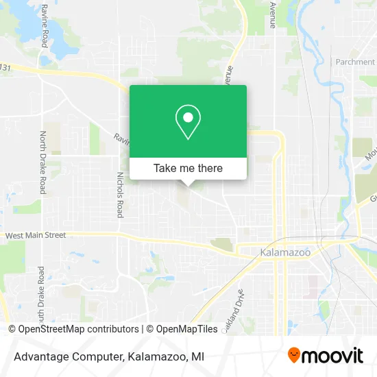 Advantage Computer map