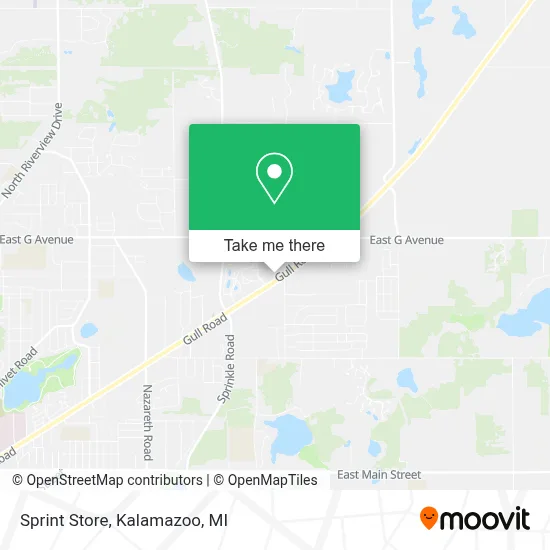 Sprint Store map