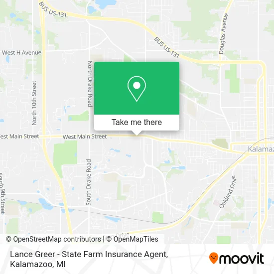 Lance Greer - State Farm Insurance Agent map
