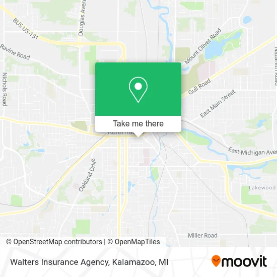 Walters Insurance Agency map