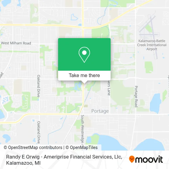 Randy E Orwig - Ameriprise Financial Services, Llc map