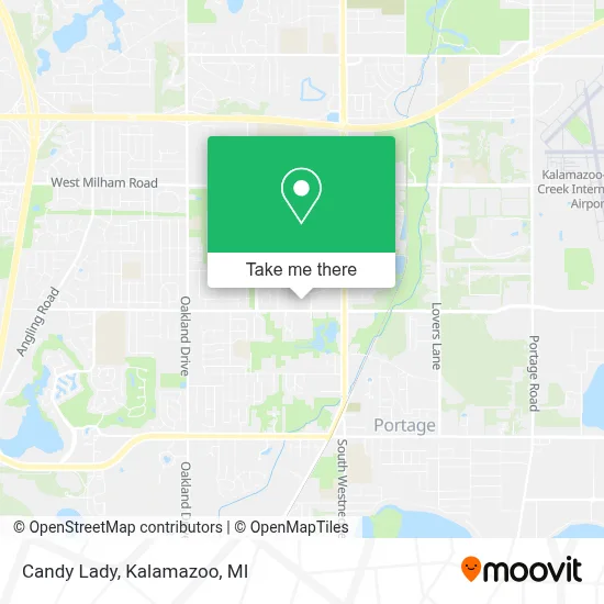 Candy Lady map