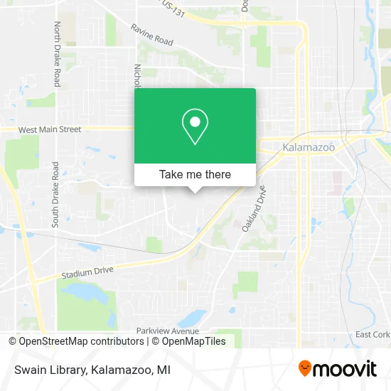 Swain Library map