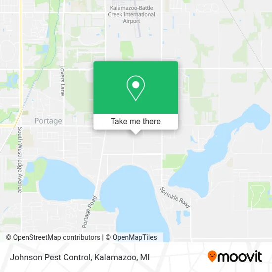 Johnson Pest Control map