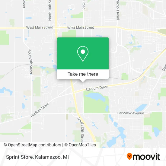Sprint Store map