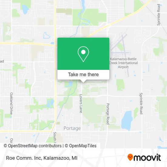 Roe Comm. Inc map
