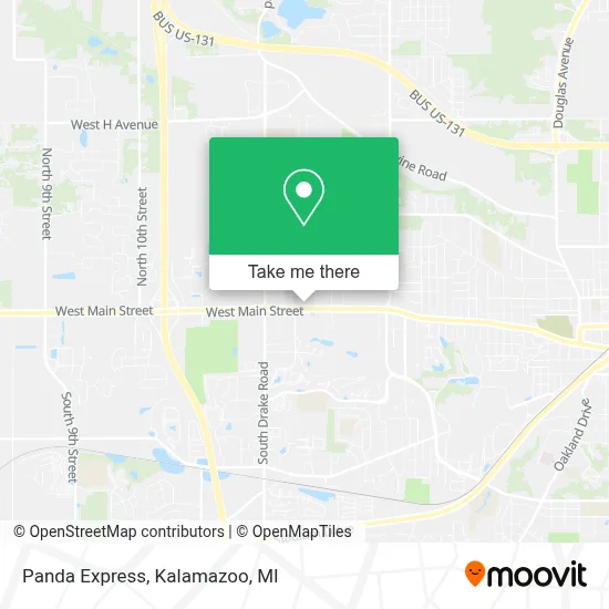Panda Express map