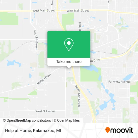 Help at Home map
